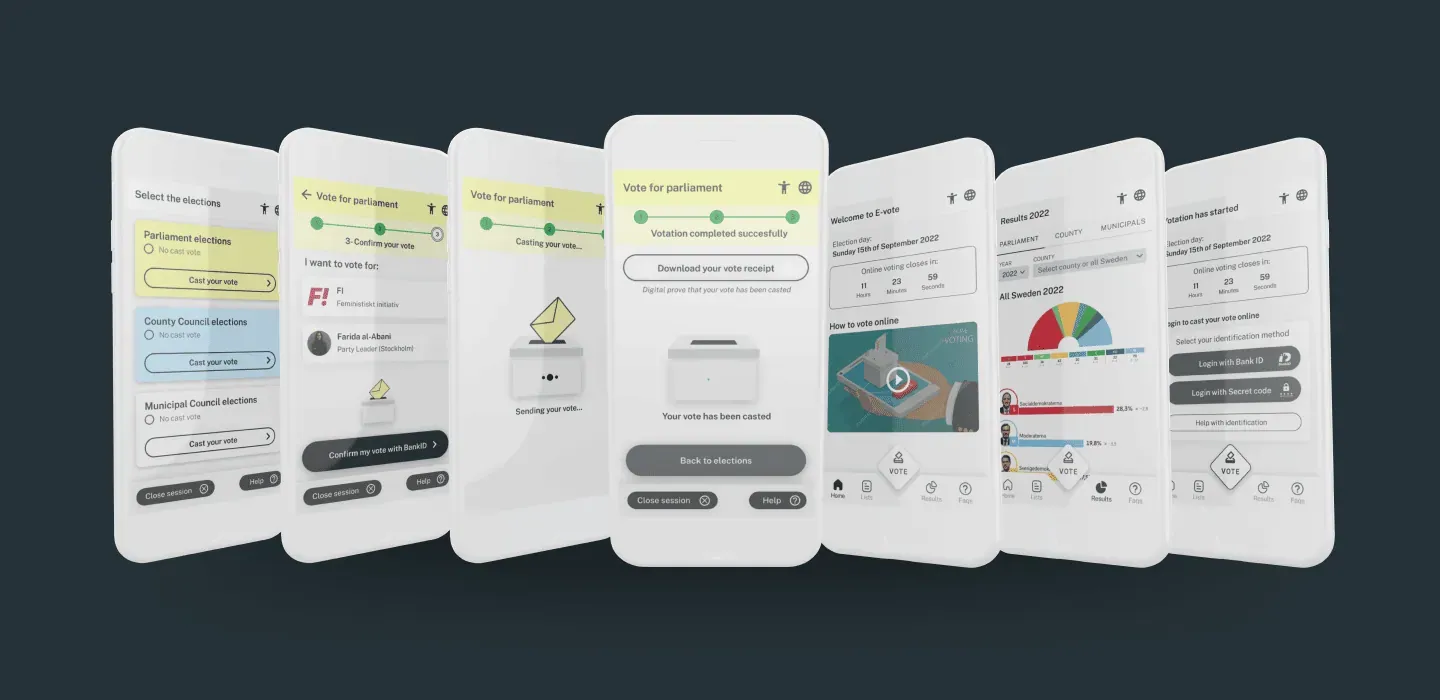 internet voting app sweden