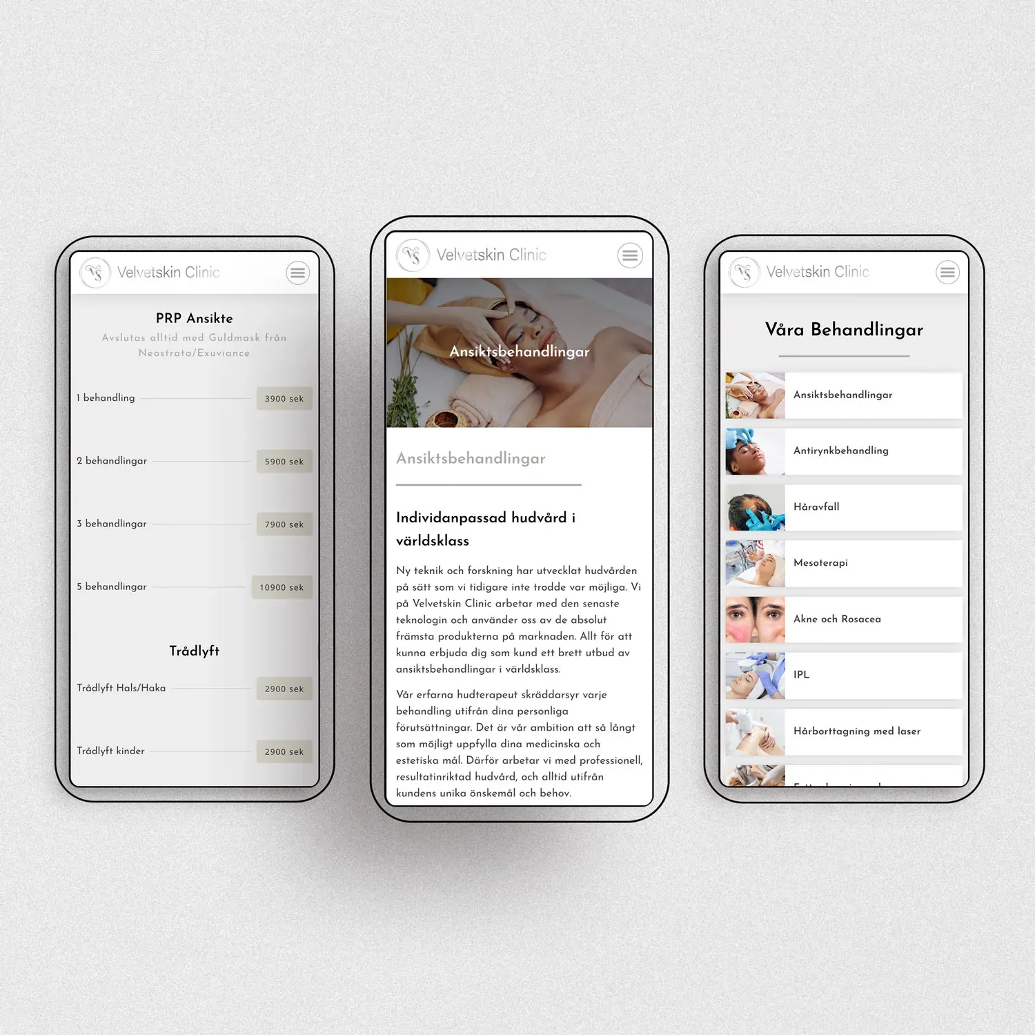 Velvetskin Clinic — project image